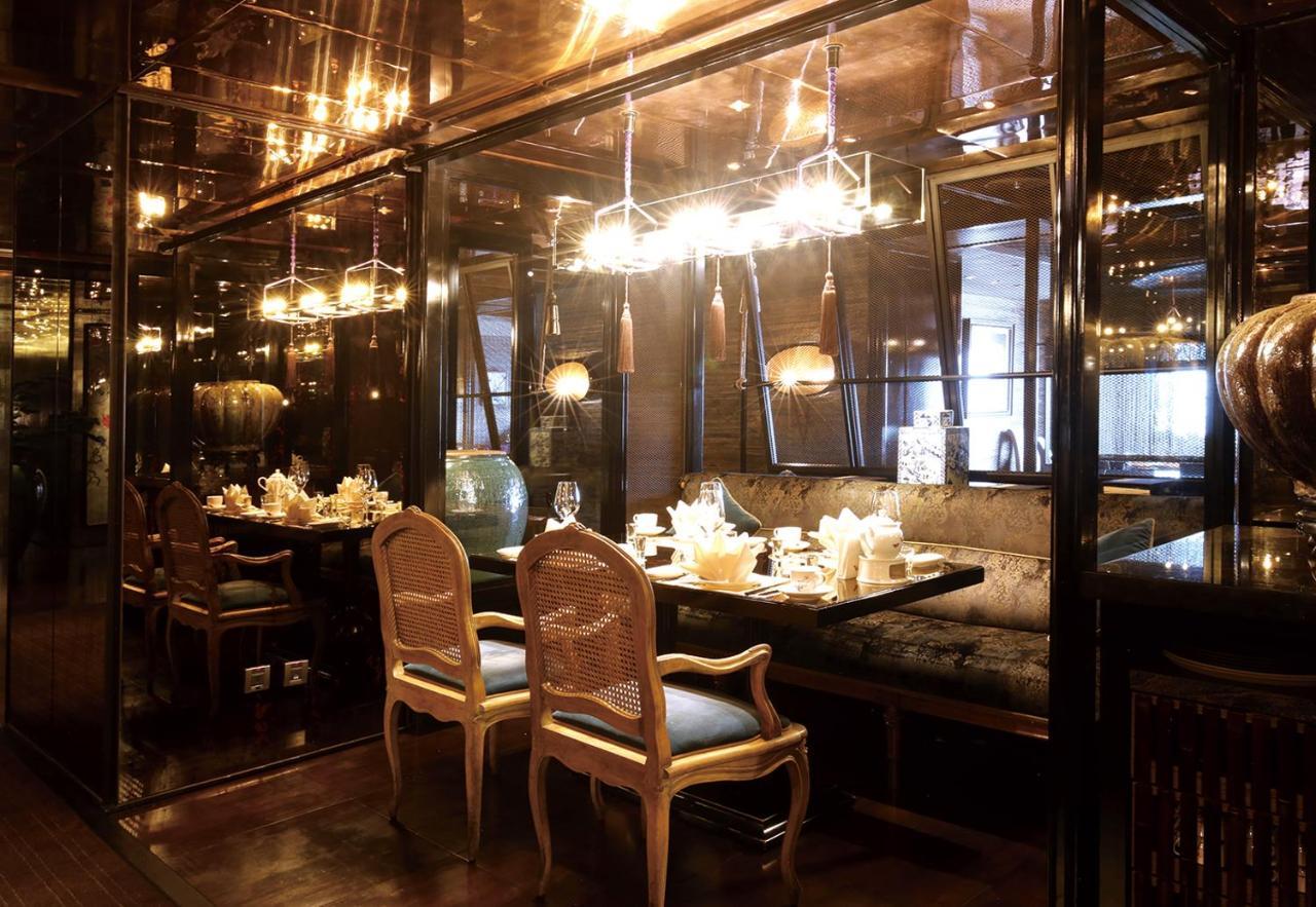 فندق باليه دو شاين تايبيه المظهر الخارجي الصورة Interior of the restaurant
