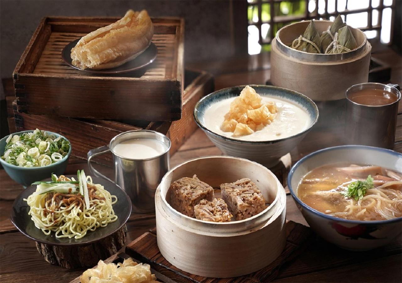فندق باليه دو شاين تايبيه المظهر الخارجي الصورة A selection of dim sum