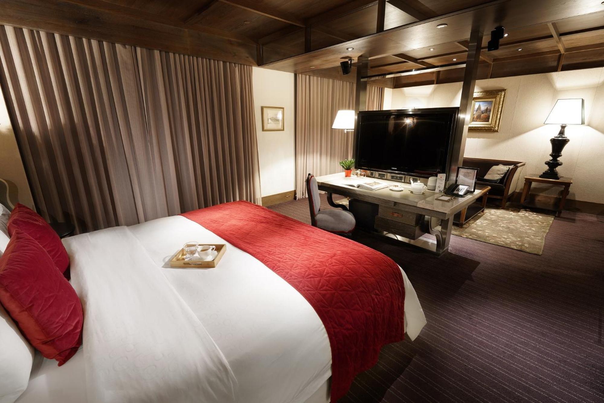 فندق باليه دو شاين تايبيه المظهر الخارجي الصورة A room at the hotel